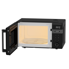 Arçelik MD 220 S Sıyah Vıntage Mıkrodalga 20 Lt